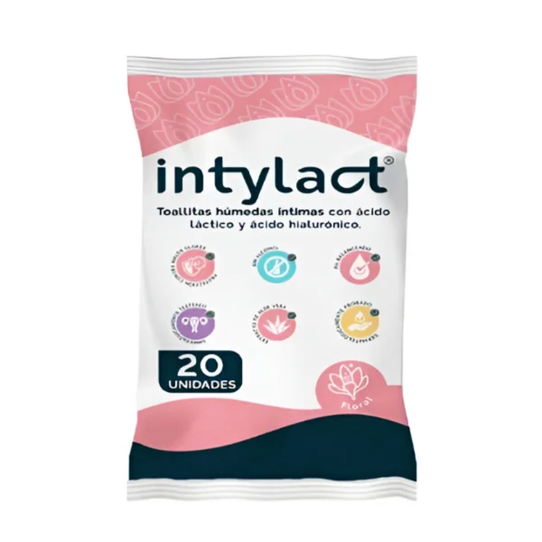 INTYLACT TOALLITAS INTIMAS UND X 20